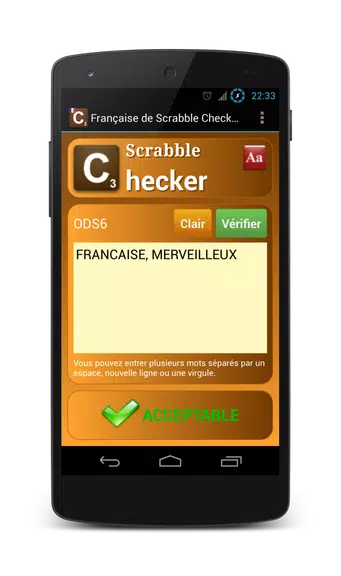 Word Checker - French應用截圖第1張