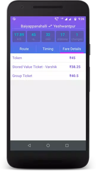 Bangalore Metro Schermafbeelding 4