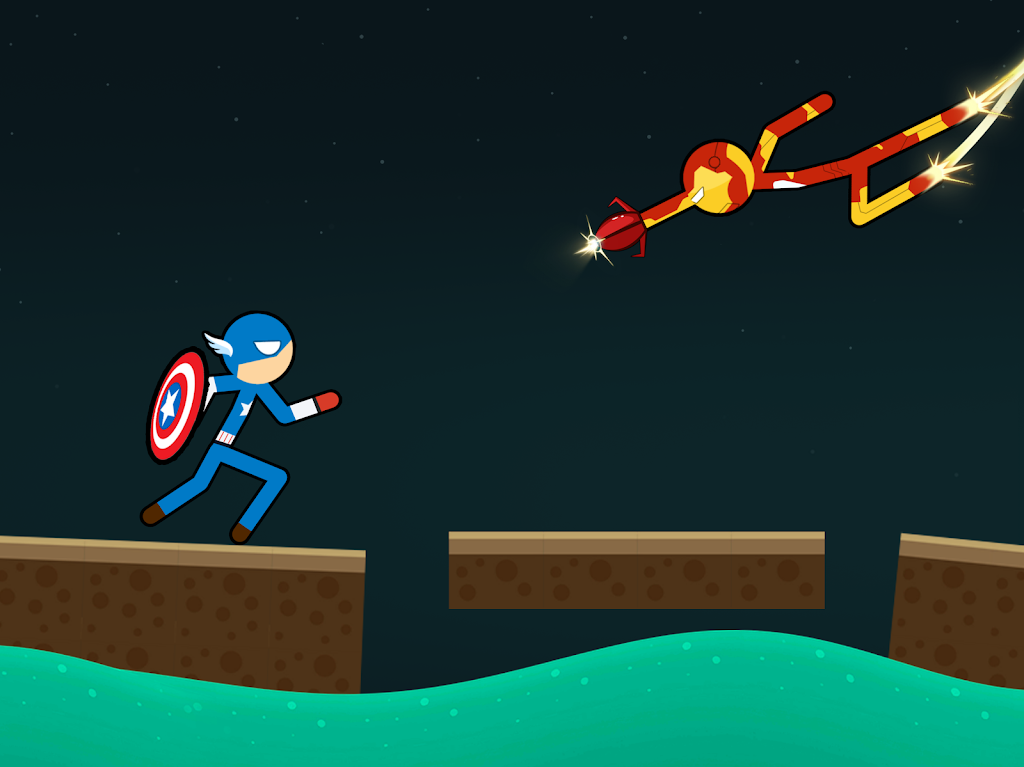 Schermata Stick-man Clash Fighting Game 3