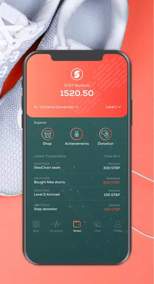 StepChain Zrzut ekranu 4