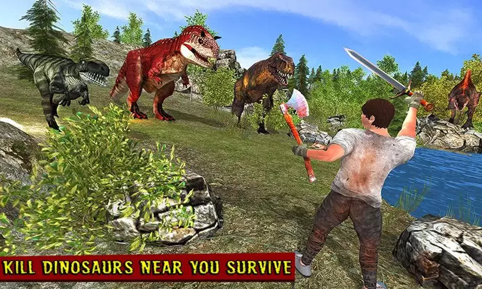 Dinosaur Island Escape スクリーンショット 1