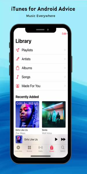 iTunes for Android Advice ภาพหน้าจอ 1