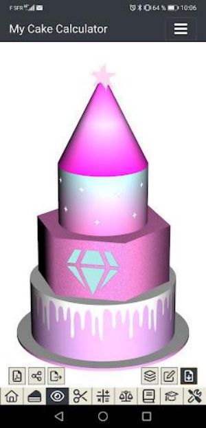 My Cake Calculator ဖန်သားပြင်ဓာတ်ပုံ 2
