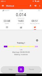 GPS Running Cycling & Fitness स्क्रीनशॉट 3