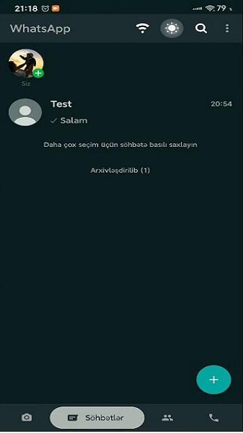 Blue WhatsApp Plus ภาพหน้าจอ 2