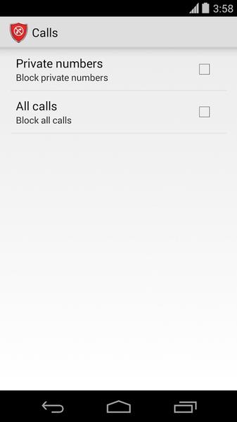 Calls Blacklist - 着信拒否 スクリーンショット 2