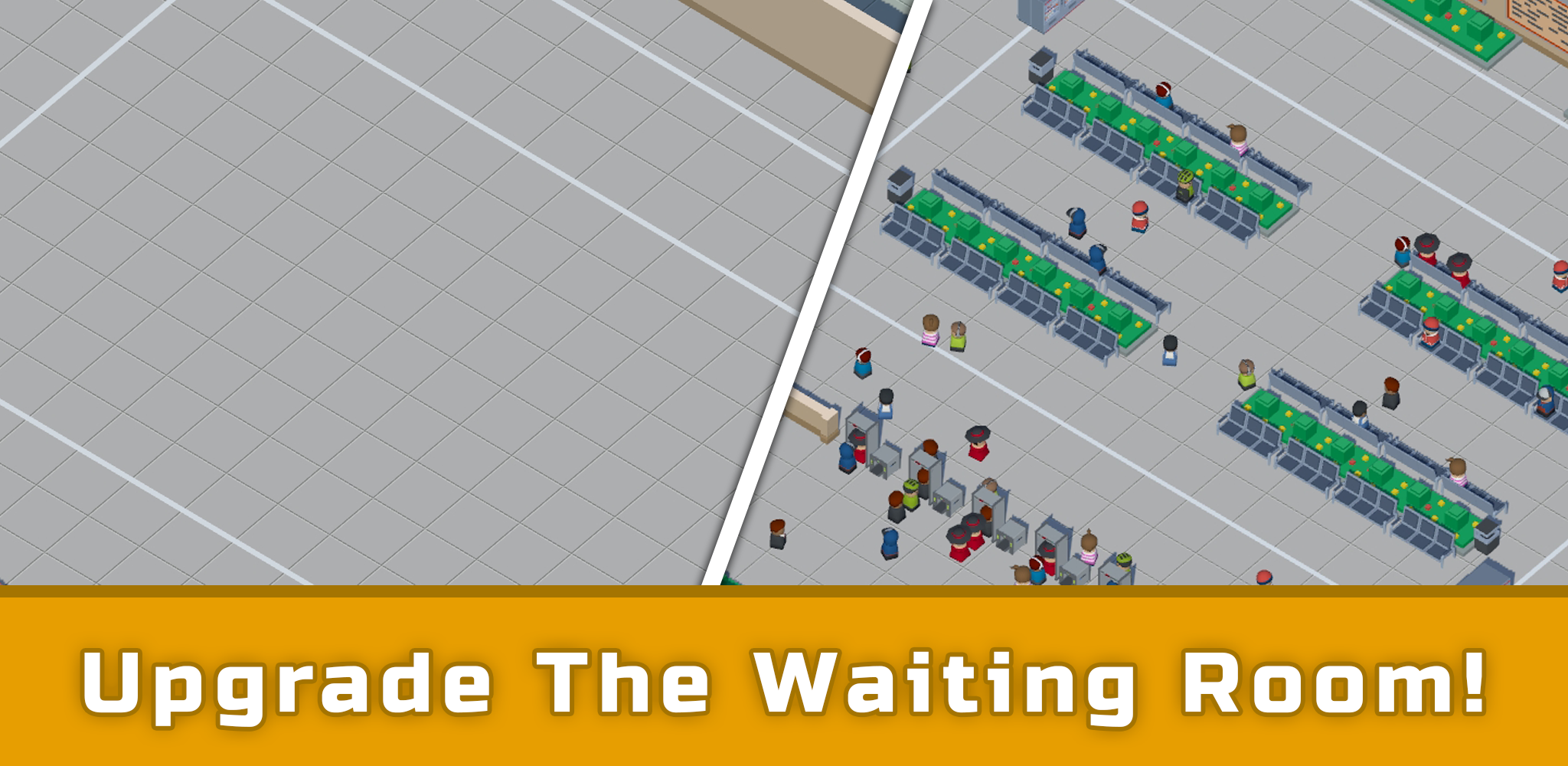 Idle Airport Empire Tycoon Captura de tela 2