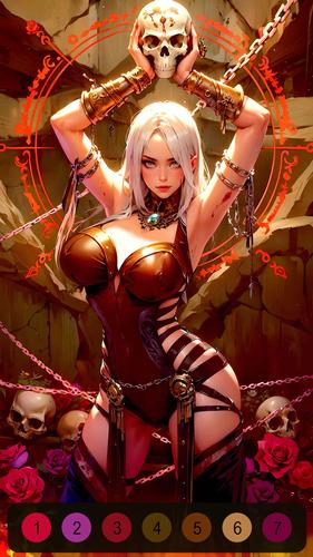 Halloween Witch Coloring Games スクリーンショット 2