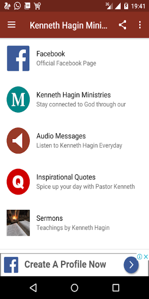 Kenneth Hagin Ministries Capture d'écran 3