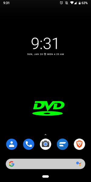 Bouncing DVD Screensaver Live Screenshot 1