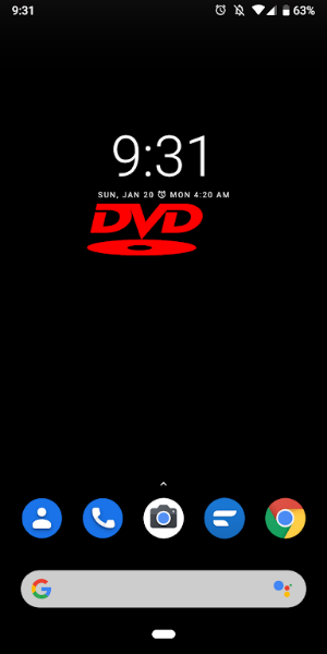 Bouncing DVD Screensaver Live Screenshot 3