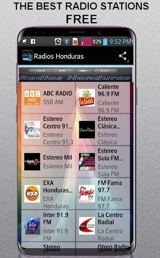 Radios Honduras Ảnh chụp màn hình 2