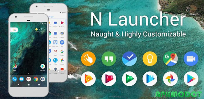 N+ Launcher Pro – Nougat 7.0应用截图第1张