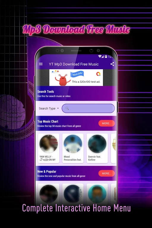 Juice Mp3 - Free Music Download Screenshot 1