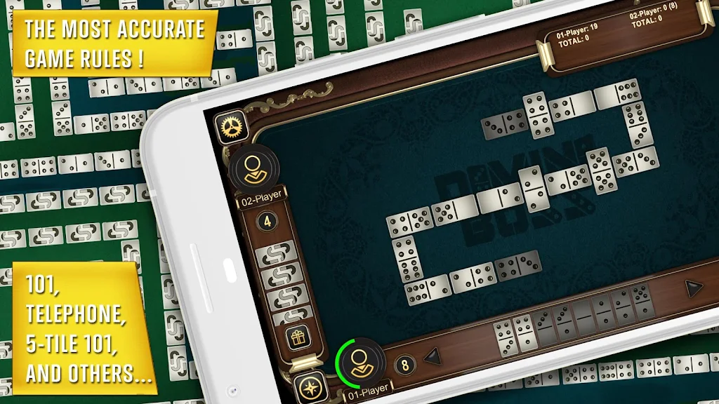 DominoBoss: Online Multiplayer Captura de tela 2