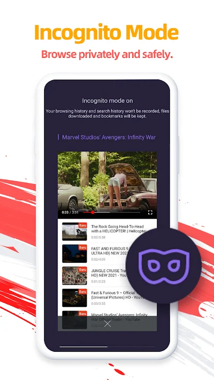 Schermata UC Browser Android 1