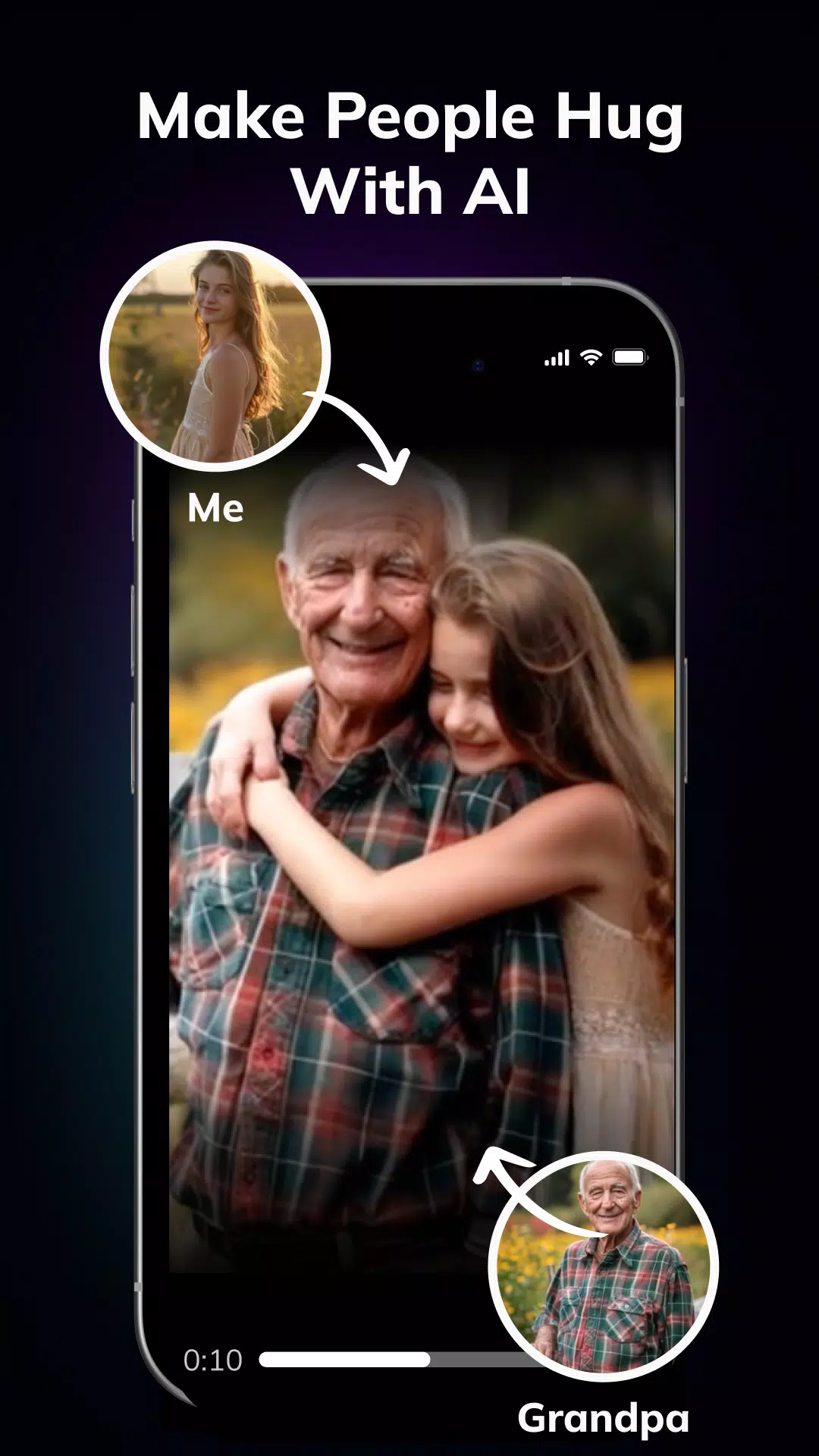AI Hug Video Maker - Livensa應用截圖第1張