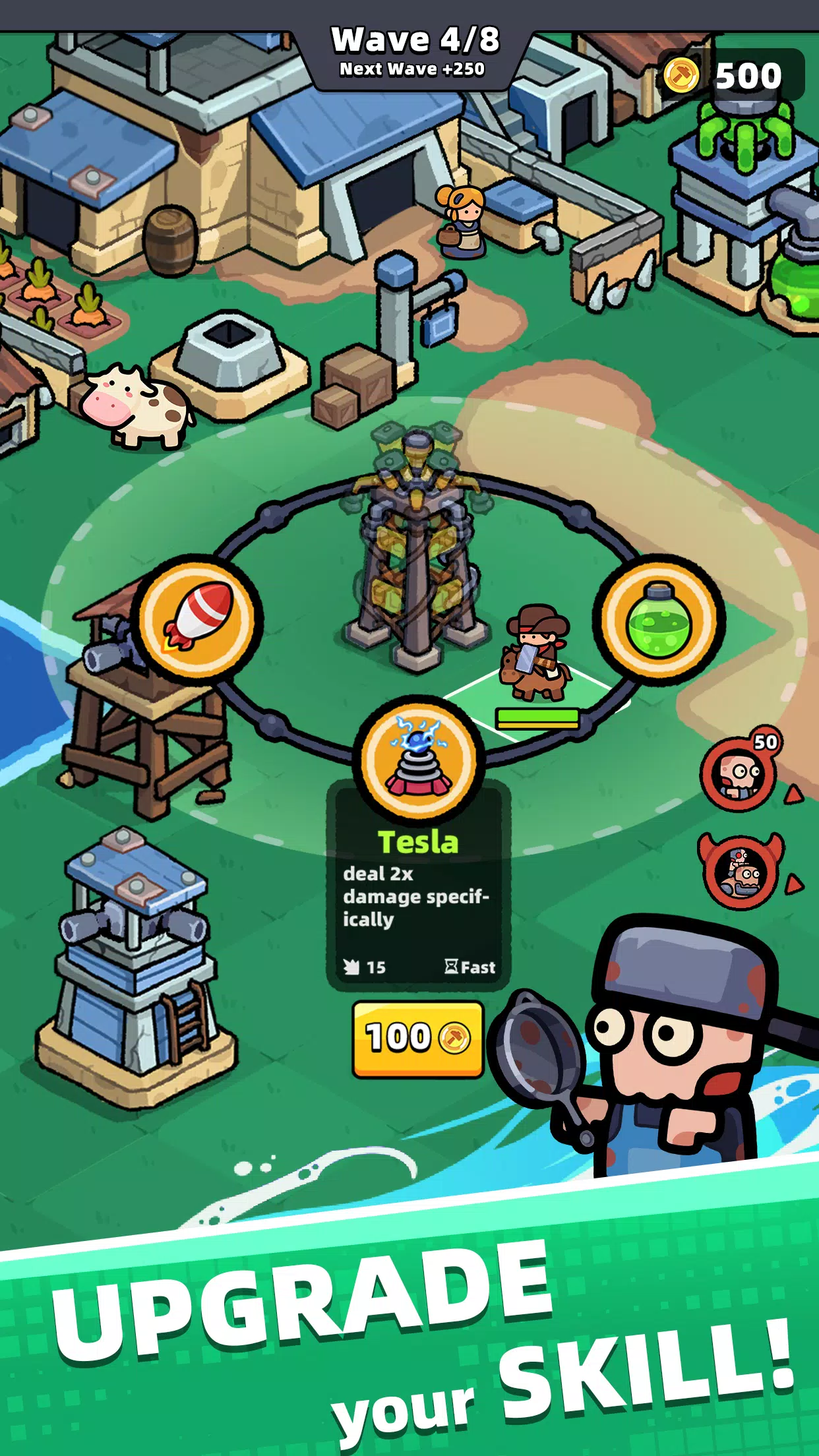 Townfall: Defense from Zombies应用截图第3张