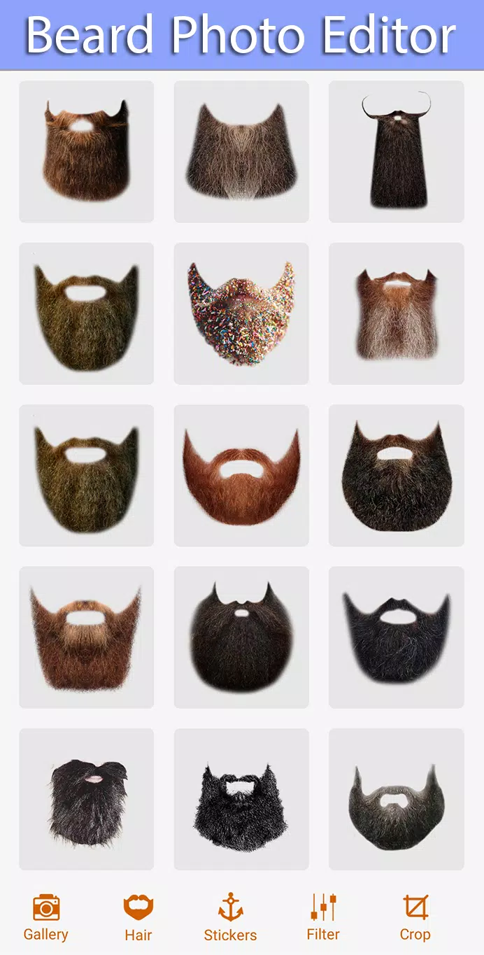 Beard Photo Editor Tangkapan skrin 1
