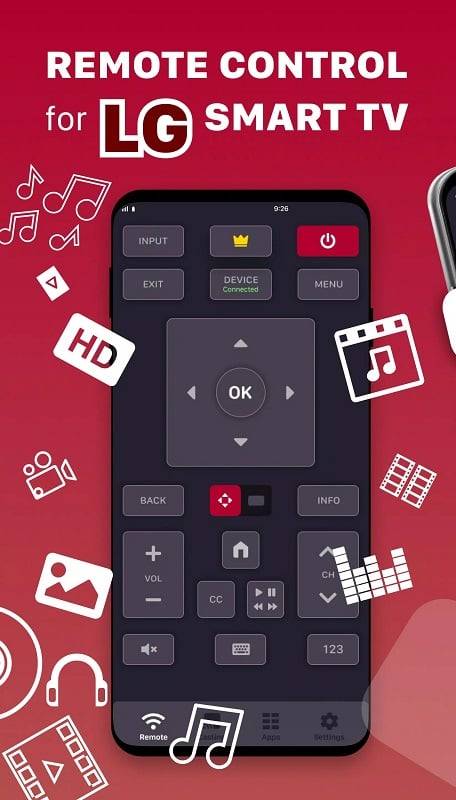 Smart Remote for LG ThinQ TV स्क्रीनशॉट 2