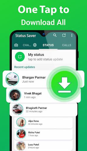 Status Download - Video Saver Tangkapan skrin 1