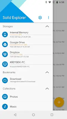 Solid Explorer File Manager ภาพหน้าจอ 2
