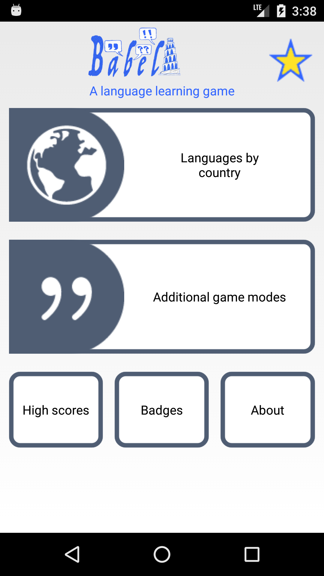 Babel - Language Guessing Game Tangkapan skrin 1