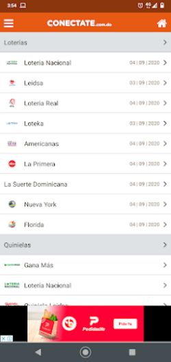 Conectate Loterías Screenshot 3
