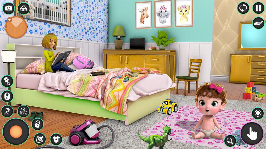 Mom Simulator Family Games 3D Tangkapan skrin 4