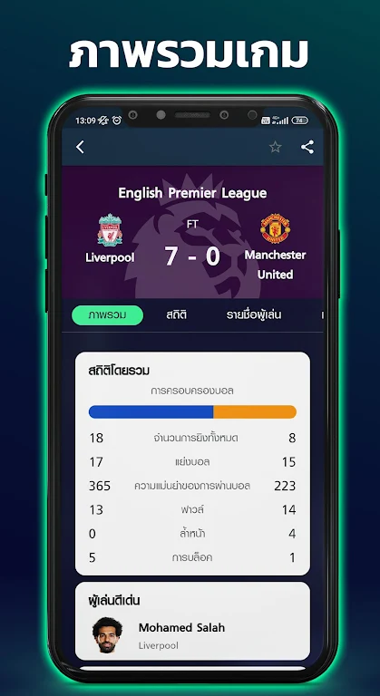 PugScore ดูผลบอลสด Screenshot 4