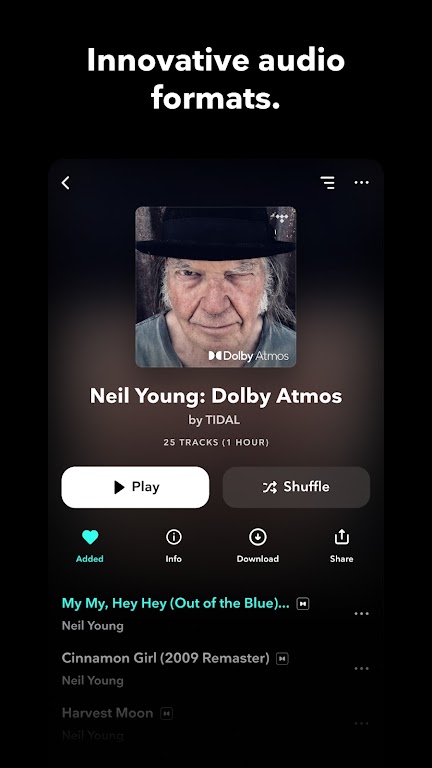 TIDAL Music: HiFi, Playlists Mod Tangkapan skrin 3