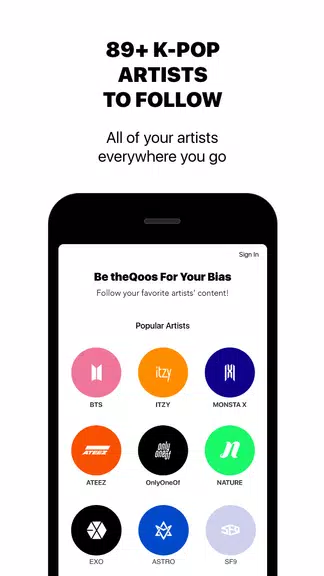 theQoos: K-Pop News, Friends, Music & Community應用截圖第2張