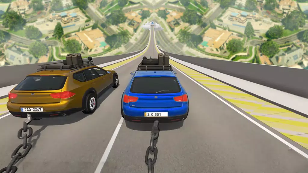 Chained Cars Stunt Racing Game应用截图第1张
