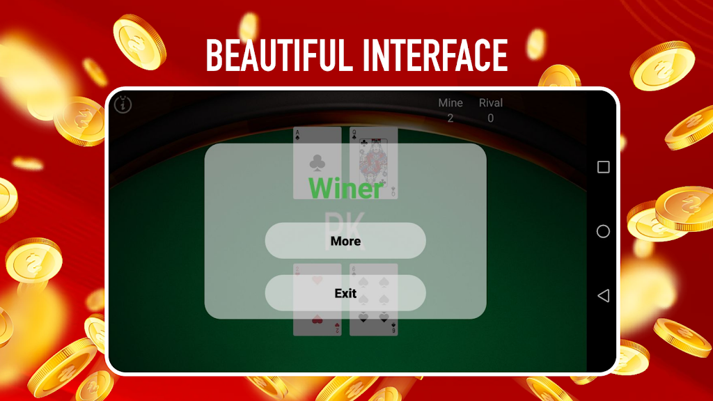 Schermata Fighter Baccarat 3