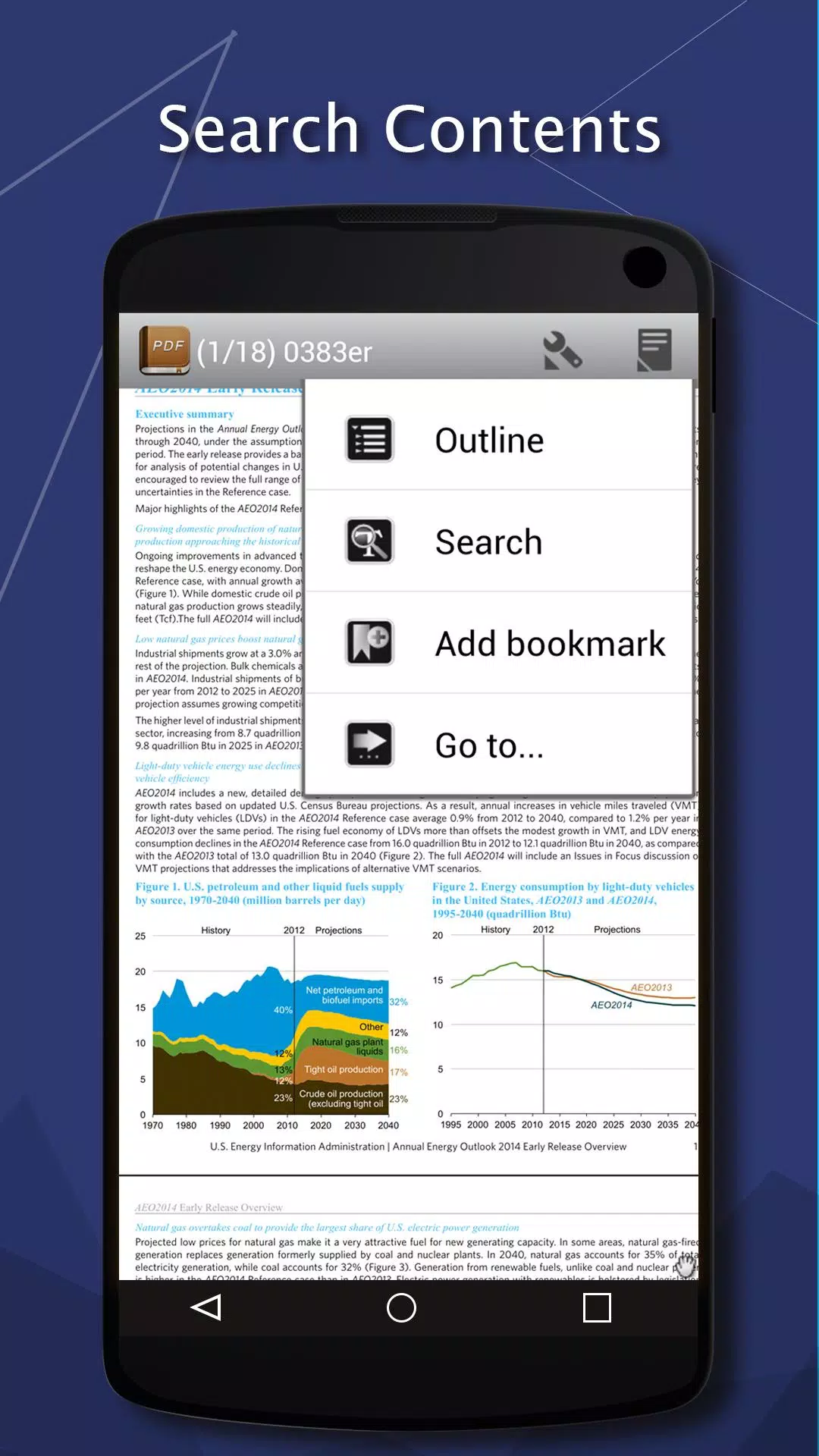 PDF Reader ဖန်သားပြင်ဓာတ်ပုံ 4
