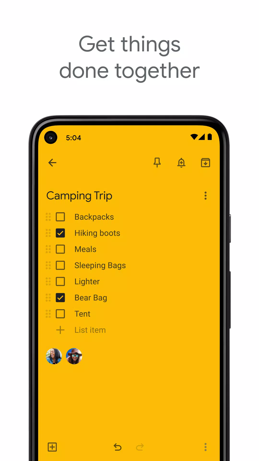 Google Keep - Notes and Lists ภาพหน้าจอ 2