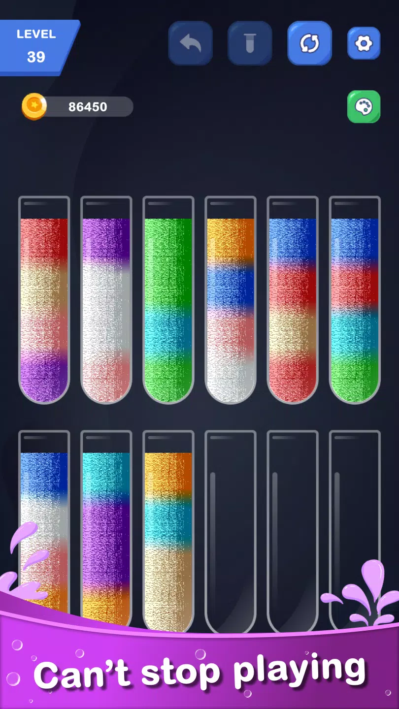 Color Water Sort - Puzzle Ekran Görüntüsü 3