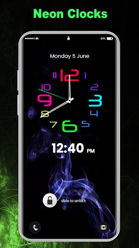 Clock Always on Display स्क्रीनशॉट 3