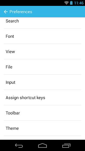 Jota+ (Text Editor) スクリーンショット 4