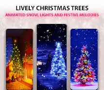 Christmas Tree Live Wallpaper Tangkapan skrin 1