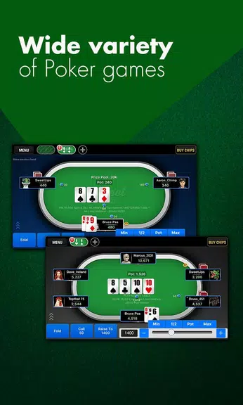 Full Tilt Poker: Texas Holdem Schermafbeelding 2