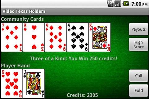Schermata Video Texas Holdem Poker 2