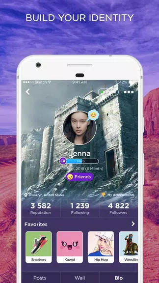 Virtual Space Amino - Geeks RP Ảnh chụp màn hình 4