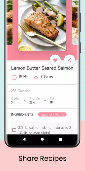 Keto Diet: Low Carb Recipes應用截圖第3張