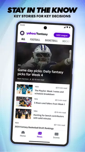 Yahoo Fantasy: Football & more Capture d'écran 4