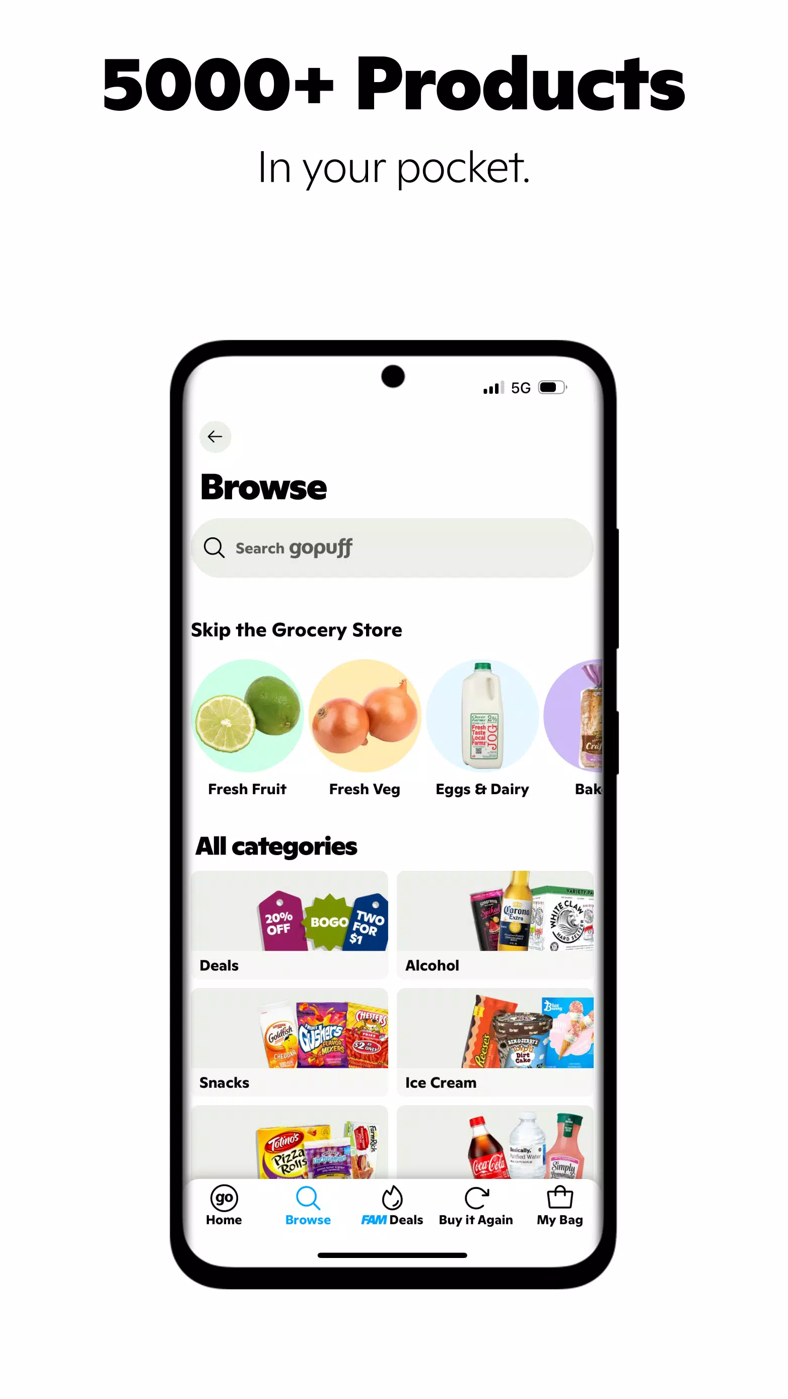 Gopuff—Alcohol & Food Delivery应用截图第3张