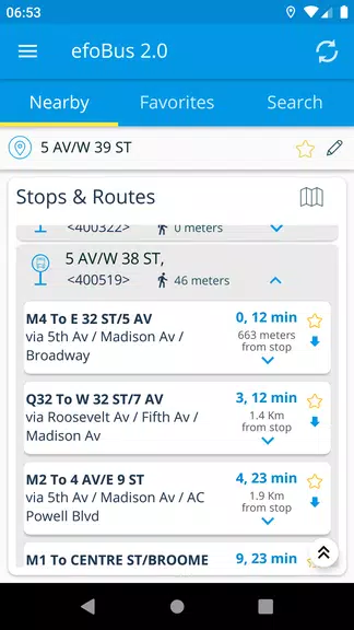 efoBus 2.0 - Transit on time ဖန်သားပြင်ဓာတ်ပုံ 1