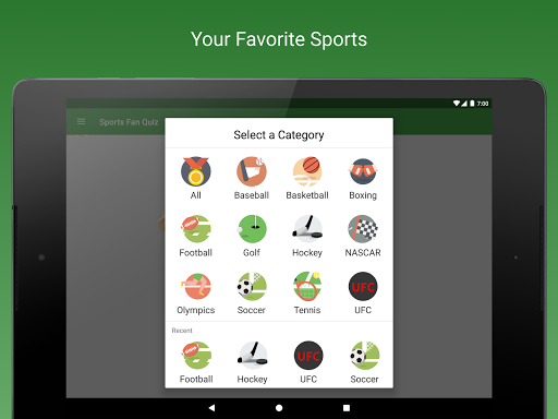 Sports Fan Quiz应用截图第2张