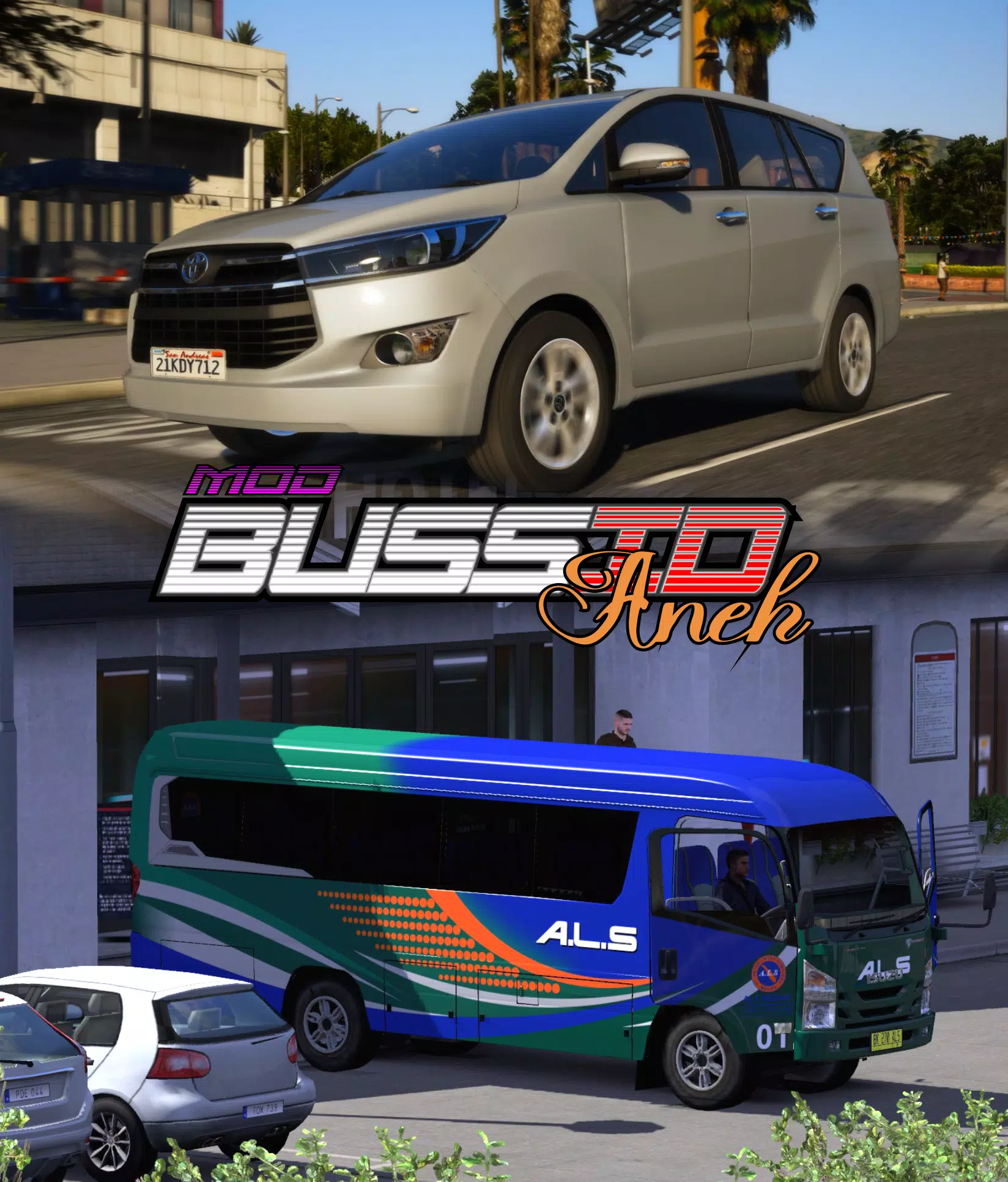 Mod Aneh Bussid 스크린샷 1