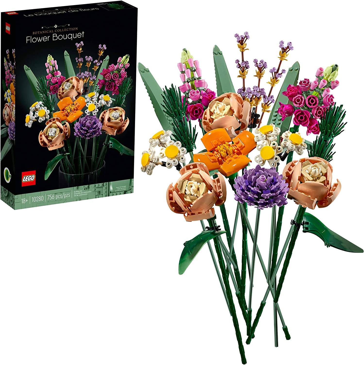 LEGO Icons Flower Bouquet Building Set 10280